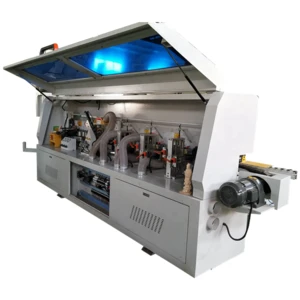 Furniture/cabinet edge banding machine automatic edge bander with rough and fine trimming woodworking machine