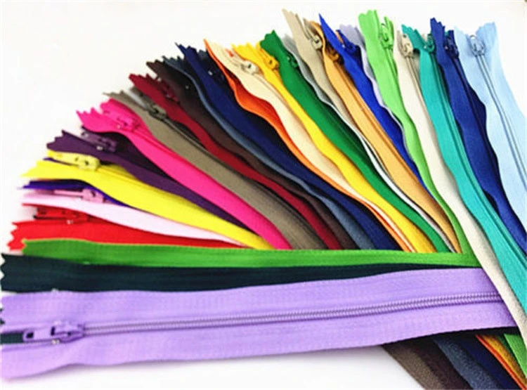 Garment Accessories Tailor Sewing Crafts Pocket Handbag Nylon Coil Zippers