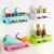 Import GB-097 High quality Powerful double suction cup rack Bathroom accessories Suction wall-mounted type Traceless  storage shelf from China
