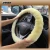 Import Genuine Sheepskin Car Leather Sewing Steering Wheel Cover from China