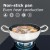 Import Germany Style Cookware set Stainless Steel Fry Pan Nonstick Soup Pot PFOA free Milk Pot wok pan from China