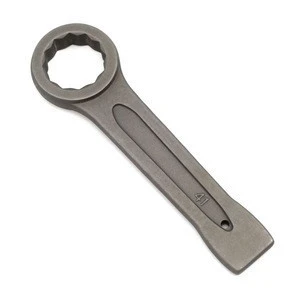 Germany type slogging box end ring wrench spanner DIN7444 drop forged