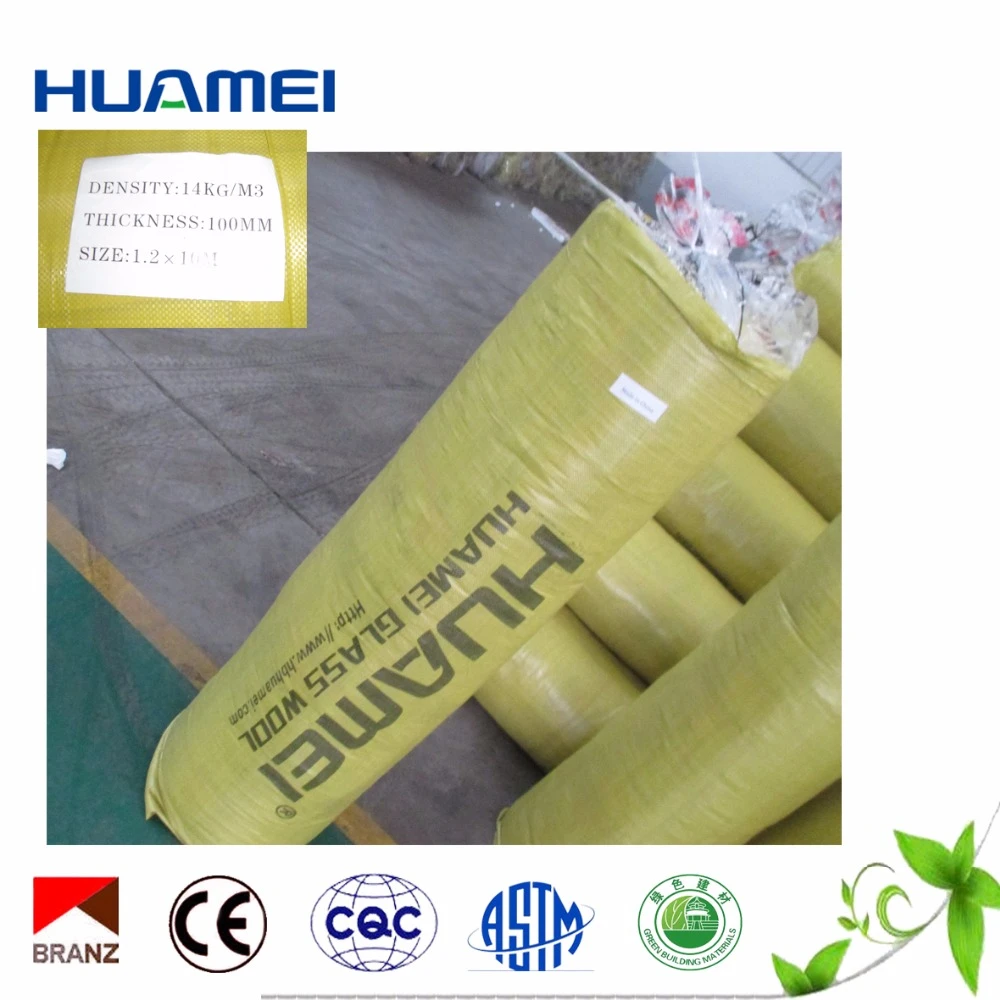 Glass Wool home insulation Product With CE
