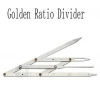 Golden Ratio Measure Microblading Stainless Steel Ruler Permanent Makeup Eyebrow Tattoo Design Calipers Stencil