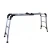 Import Good Price High Quality Stable Aluminum Multipurpose telescopic Ladder from China