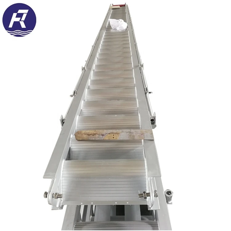 Good quality 12 meter aluminum accommodation ladder for ship