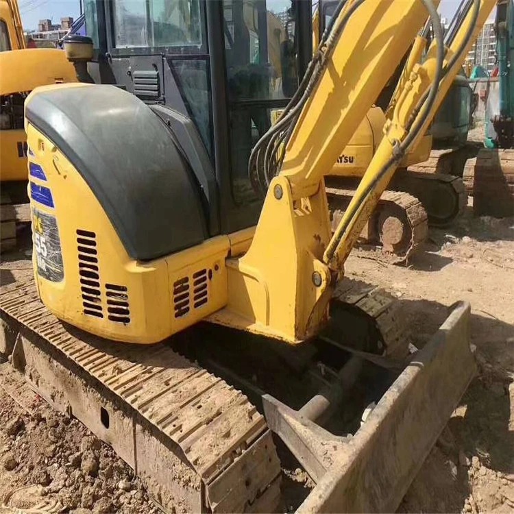Great Quality Second Hand Mini Excavator PC55 in Shanghai for Sale in Good Condition