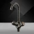 Import green water drop color bigger and stronger 3 way cold and hot water plastic faucet kitchen faucet sink faucet from China