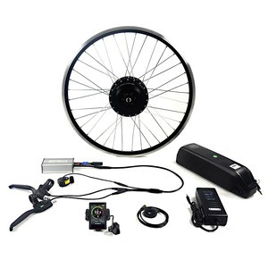 Greenpedel M58 36V 500W gear hub motor electric bicycle conversion kit with Rack Lithium Battery