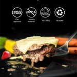 Grill Mat Heavy Duty BBQ Grill Mats Non Stick Reusable and Easy to Clean Barbecue Grilling Accessories