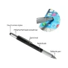 GS1004PM-BP 6 in 1 Multitool Ballpoint Pen Handy Screwdriver Ruler Cheap Metal ABS Tool Ball Pen