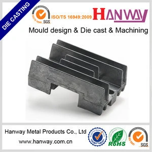Guangdong OEM manufacture auto electric scooter parts aluminum die casting heat sink