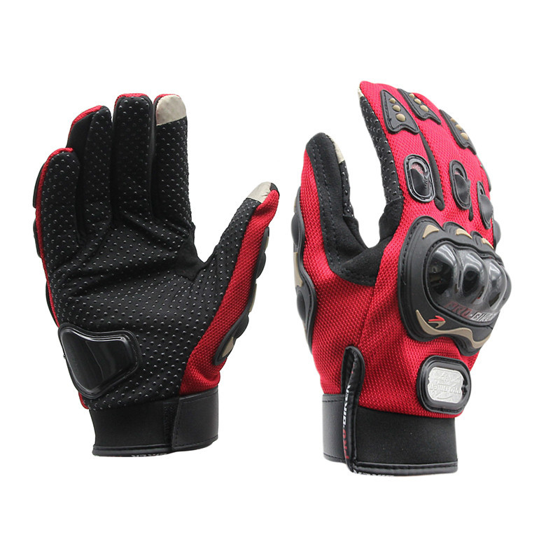 guantes luvas gants PRO biker gloves moto motocross full finger motorcycle guanti bicycle cycling racing waterproof glove