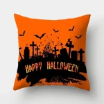 Halloween linen pillowcases, ghost pillowcases, printed pillowcases, cushion covers, holiday gifts Amazon wholesale