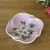 Import Hand Painted Flower Bird Ceramic thread Soap Dish Porcelain Trinket Ring jewelry Plate japanese spice salt and pepper dish from China