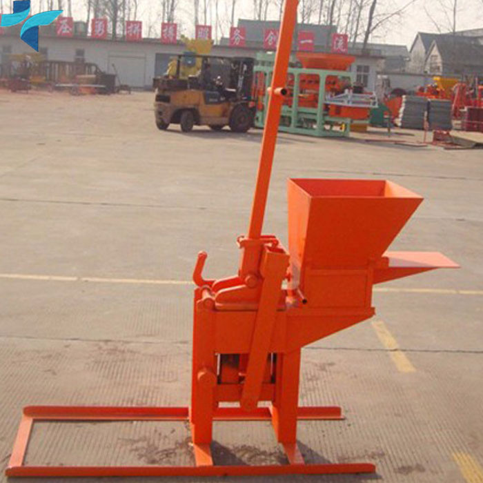 Buy Hand Press Manual Soil Earth Interlocking Brick Block Making ...