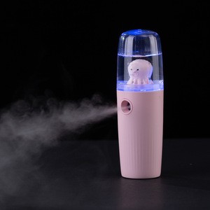 Handheld Nano Facial Mist Sprayer Portable Hydration Moisturize Facial Steamer