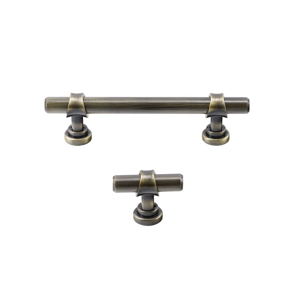 Handles Knob Modern Zinc Alloy Metal Interior Pull Set And Drawer Furniture Kitchen Cabinet Knob Handles