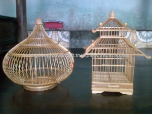 Handmade Bamboo Bird Cage