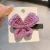 Import Handmade Crochet Large Hair Pin Accessories Barrettes Butterfly Hairpins Hair Clip Wholesale / Custom Crochet Fabric 6.6g 7.7g from China