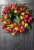 Import Handmade Floral Artificial Tulip Flowers Wreath Home Garden Door Hanging Decoration Simulation Tulips Wreaths from China