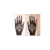Import Hands Mehndi Henna Stencil Flower Lace Tattoo Airbrush Painting for Women Hands Art Tattoo Stencils Waterproof from China
