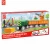 Import Hape 3Y+ Kids Toys Crossing & Crane Set Wooden Train Toys Car Set Industry And Railway from China