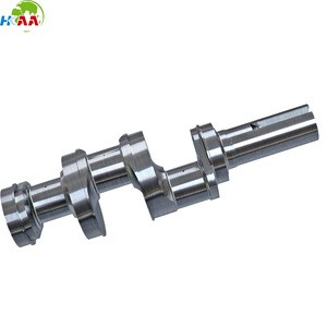 Hardened steel precision machined motorcycle crank mechanism