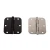 Import Hardware Accessories 3.5&#x27;&#x27; X 3.5&#x27;&#x27; Radius Square Iron Furniture Hinges for Door Window from China