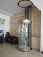 HC-320 Popular Design LCD display Indoors ISO factory price hydraulic elevator