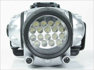 Headlamp LED, 4 Modes Headlight, 3AAA Battery Powered Helmet Light, ZT-B18+2