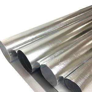 heat reflective fireproof material fabric aluminum foil coated cloth