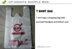 Heat sealing and heat cutting carry bag t-shirt shopping bag making machine
