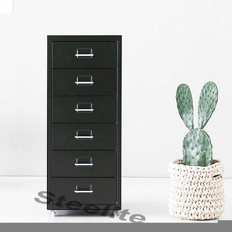 Helmer metal small multi 6 drawers cabinet made in china