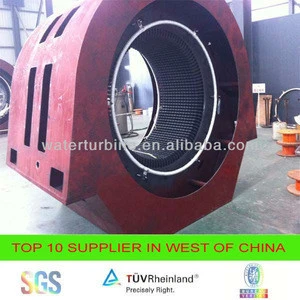 High efficiency water turbine generator for electricity generation power plant