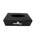 High-end customized acrylic tissue box hotel paper tissue box restaurant napkin box