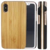 High-end Solid Cherry Case Shockproof Wooden Bamboo Cover For Iphone Smartphone Wood Case