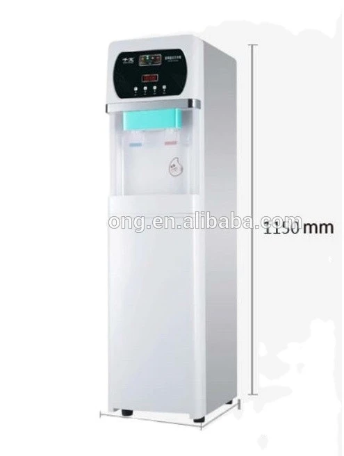High frequency magnetized hot and cold standing water dispenser for direct drink water