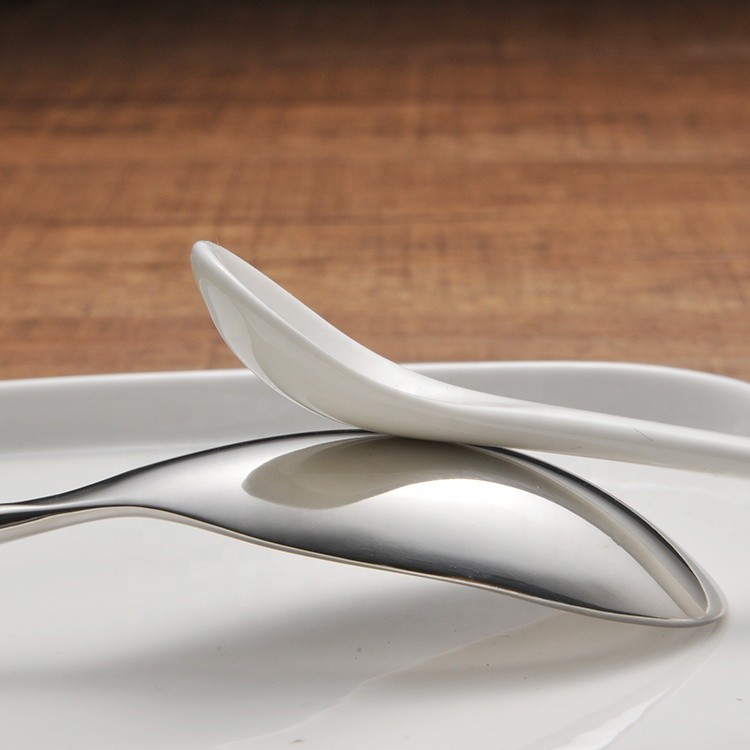 High-grade cutlery stainless steel knife fork spoon cutlery reusable stainless steel cutlery set