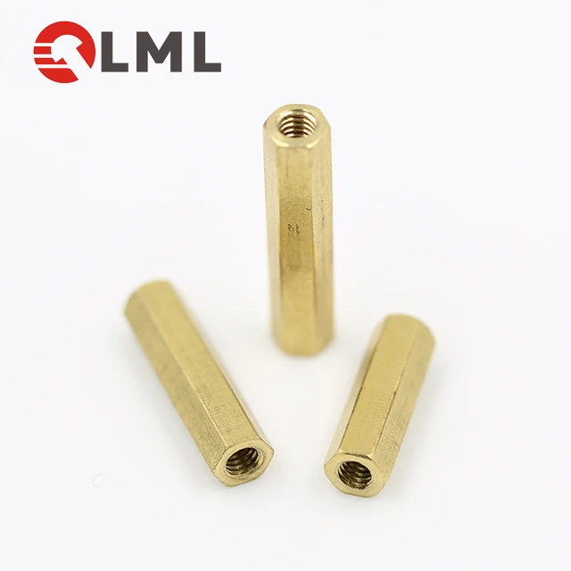 High Level CNC Lather Parts Hex Male And Female Thread Screw