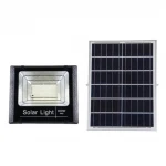 High Performance IP67 Waterproof ABS Glass 100W 8500K Outdoor Led Solar Flood Light