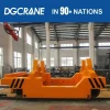 High Performance Towed Cable Powered Rail Trailer On Rails