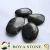 Import high polished black pebbles from China
