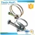 Import high press Double Wire Corrugated Pipe Hose Clamp from China