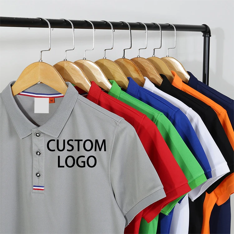 High Quality 100% Cotton Polo Shirts Custom Design Polo Shirts Comfortable Breathable Blank Men Polo T-shirt