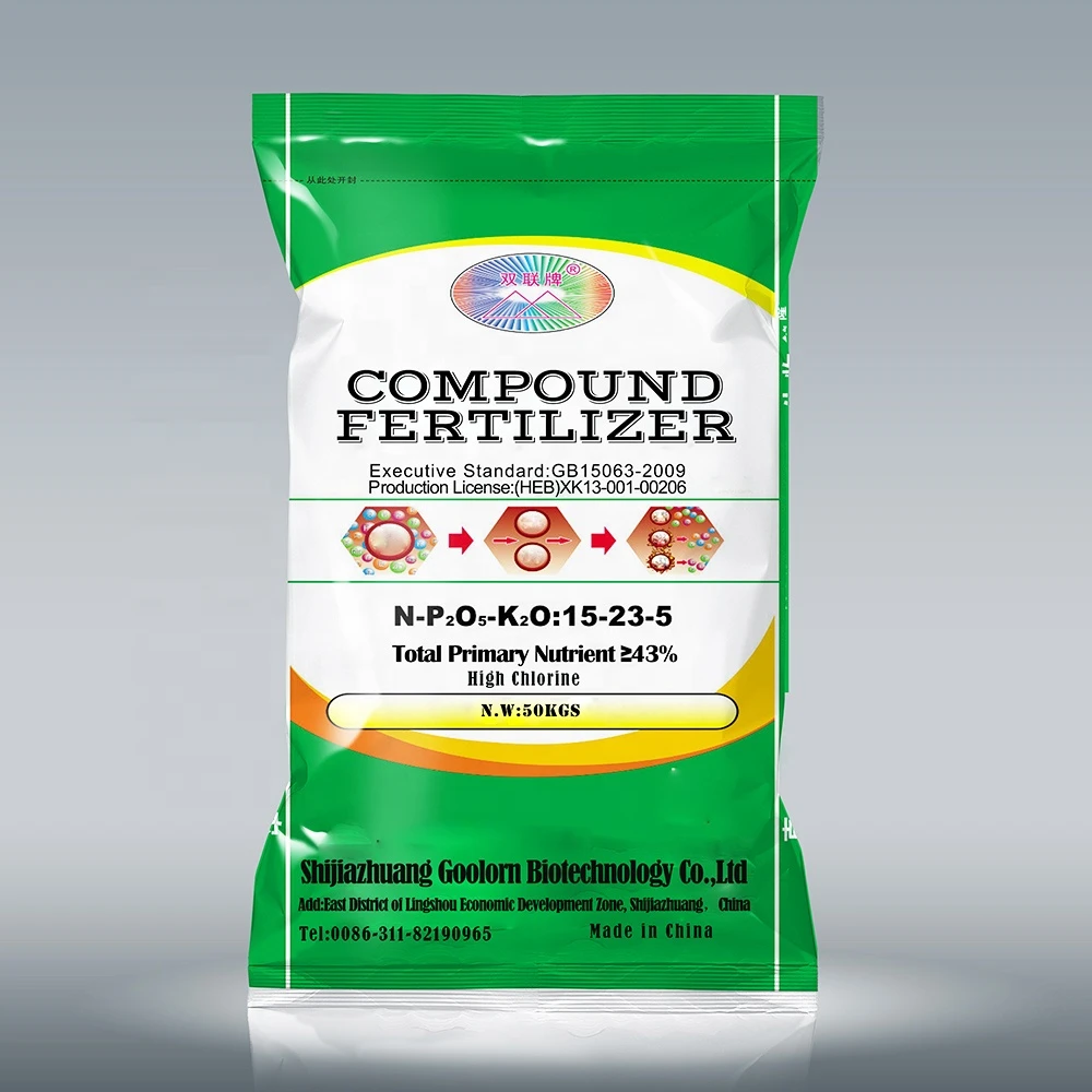 High quality agricultural grade NPK granular compound fertilizer