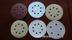 High quality aluminum  oxide abrasive products sand disc with adhesive