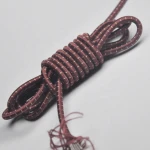 High Quality And Eco-Friendly Customizable 2mm 3mm 4mm 5mm Polyester Round Elastic Bungee Cord With Stipes  For Garment