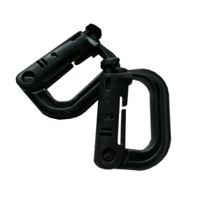 High quality backpack fastener climbing clasp plastic clasp carabiner buckle for military accessories