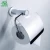 Import high quality brass chrome and white hotel towel ring in bathroom from China